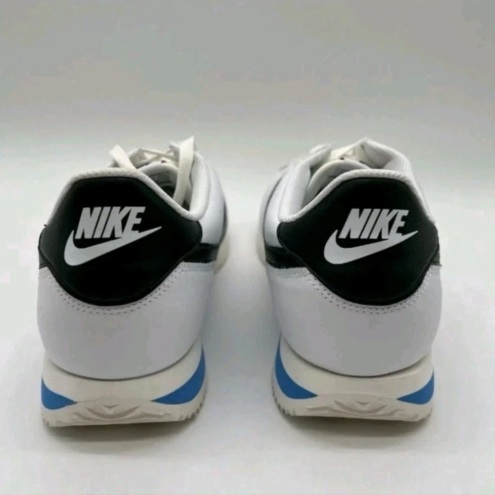 Nike Cortez '23 Shoes White Black Photo Blue DM4044-100 Men's Size 12 US